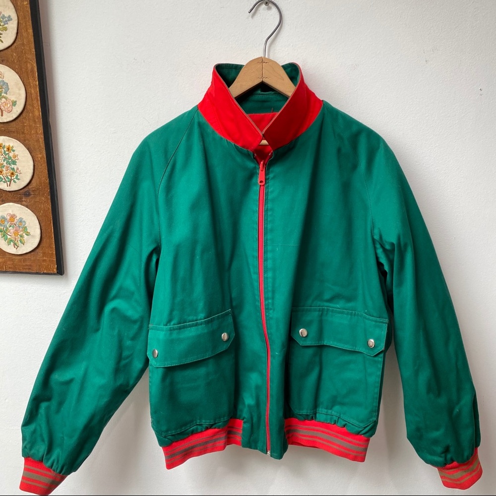 Vintage Reversible Wind Rain Resistant Jacket
